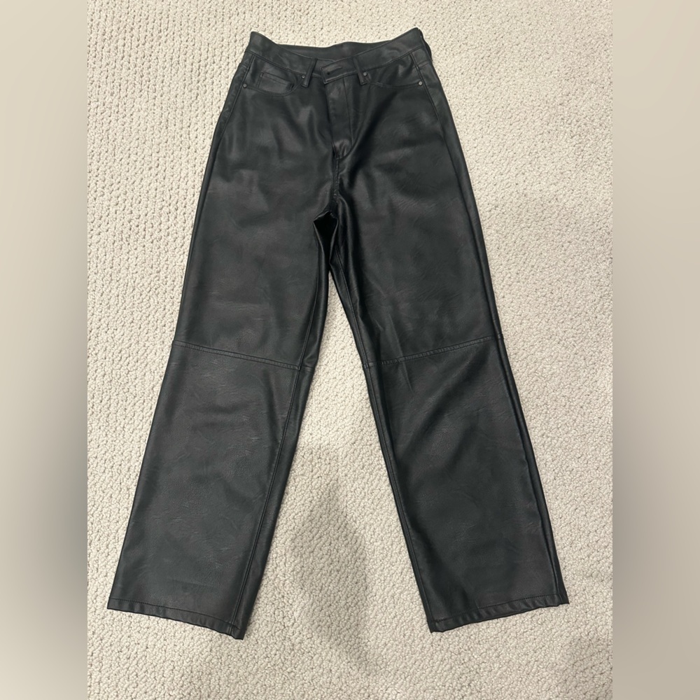 BlankNYC Faux Leather Pants - The Baxter